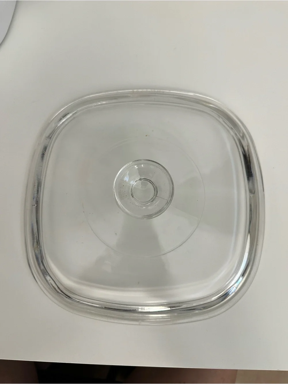 Vintage CorningWare Casserole Dish w/Lid-Shadow Iris Pattern(1985-1995)-2 Liter